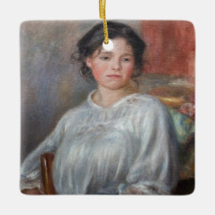 Ornement En Céramique Pierre-Auguste Renoir - Jeune Femme Assise