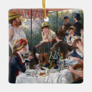 Ornement En Céramique Pierre-Auguste Renoir - Le Déjeuner des canotiers