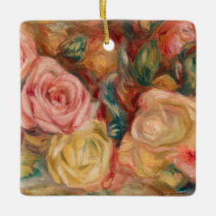 Ornement En Céramique Pierre-Auguste Renoir - Roses