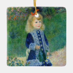 Ornement En Céramique Pierre-Auguste Renoir - Une fille avec une canne d