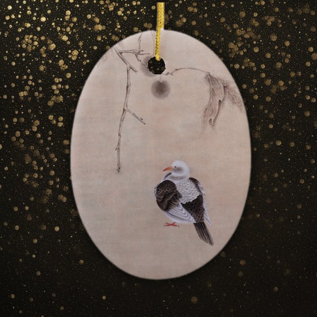 Ornement en céramique Pigeon (Créateur téléchargé)