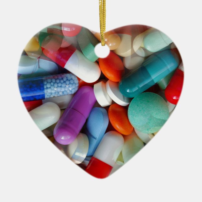 Ornement En Céramique pills (Devant)