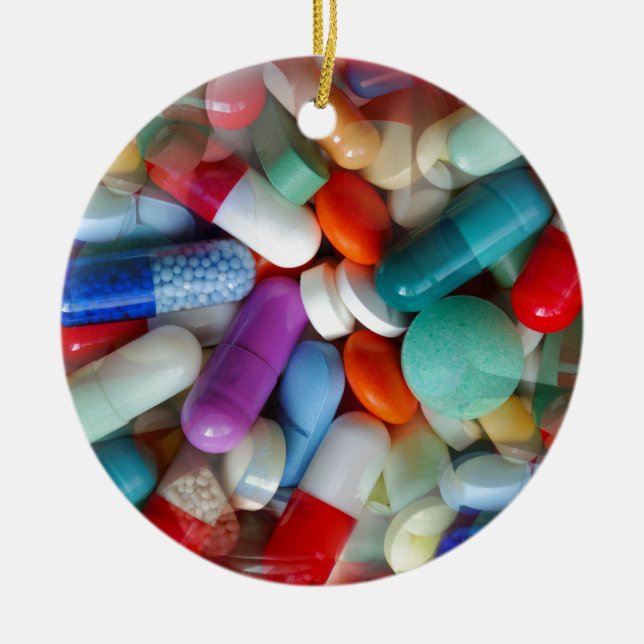 Ornement En Céramique pills (Devant)