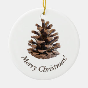 Ornement En Céramique Pinecone