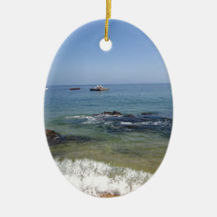 Ornement En Céramique Plage de Las Caletas chez Puerto Vallarta, Mexique