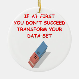 Ornement En Céramique plaisanterie de maths