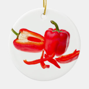 Ornement En Céramique Poivre rouge