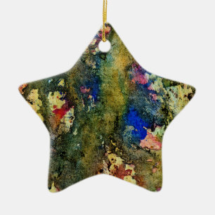 Ornement En Céramique Polychromoptic #6 par Michael Moffa