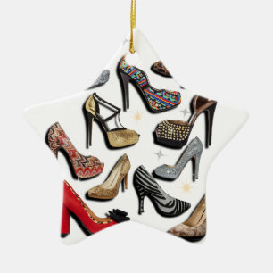 Ornement En Céramique Pompes de mode d'étincelle de collage de chaussur