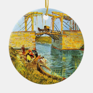 Ornement En Céramique Pont Langlois à Arles par Vincent van Gogh