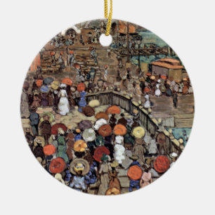 Ornement En Céramique Ponte Della Paglia, Venise par Maurice Prendergast