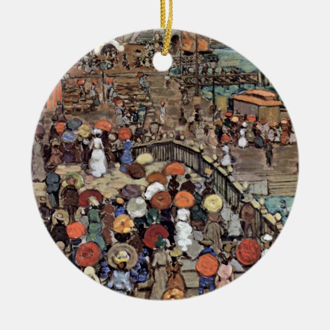 Ornement En Céramique Ponte Della Paglia, Venise par Maurice Prendergast (Devant)