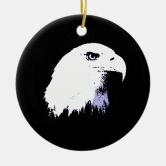 Ornement En Céramique Pop Art Bald Eagle
