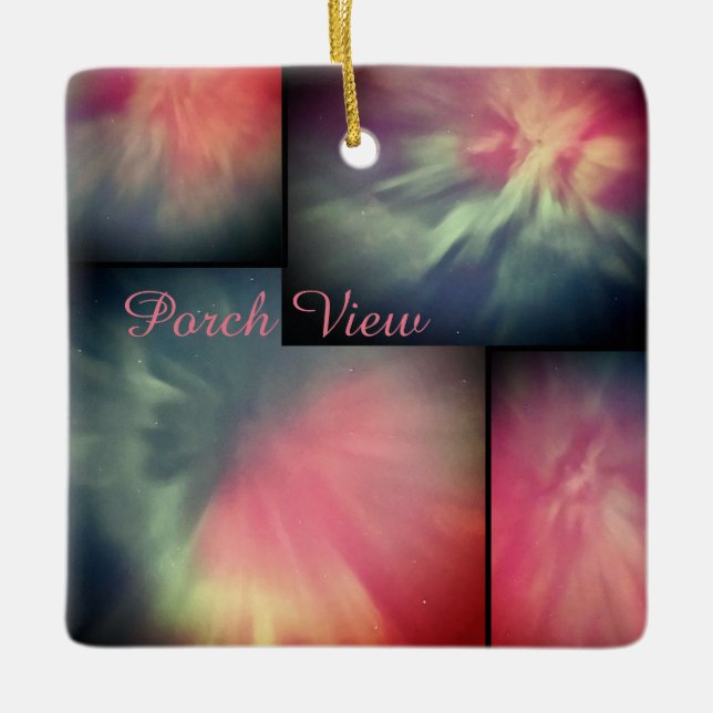 Ornement En Céramique Porch View / Corona / (Devant)