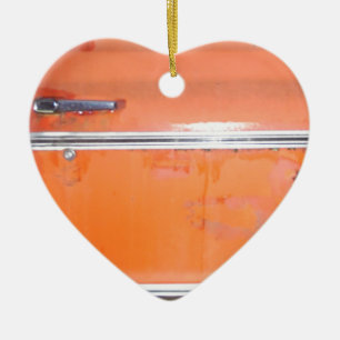 Ornement En Céramique Porte orange de camion de Chevy