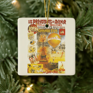 Ornement En Céramique Poster de la foire Antique Grand Fete