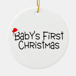 Ornement En Céramique Premier Noël de Babys