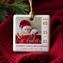 Premier Script de Noël Baby Birth Stats & Photo