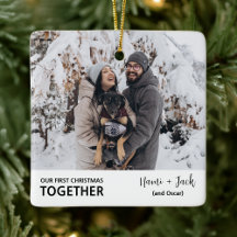 Première photo minimaliste de Noël nouvellement ma