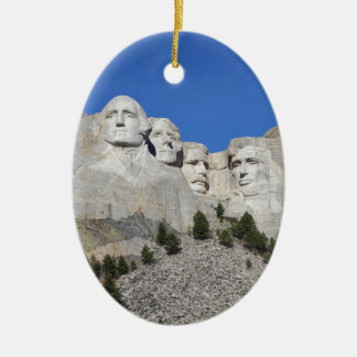 Ornement En Céramique Présidents Etats-Unis Amérique du mont Rushmore le