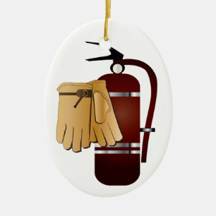 Ornement En Céramique Professions - Lutte contre les incendies - SRF