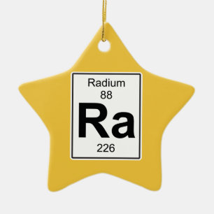 Ornement En Céramique Ra - radium
