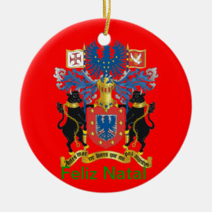 Ornement En Céramique Rabo de Peixe* Ornament