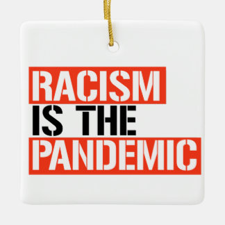 Ornement En Céramique Racism
