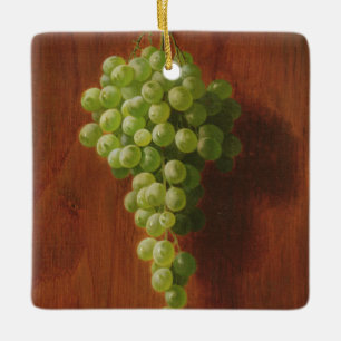 Ornement En Céramique Raisins verts