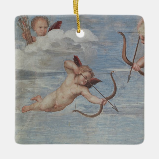 Ornement En Céramique Raphael | Triumph de Galatea (Devant)