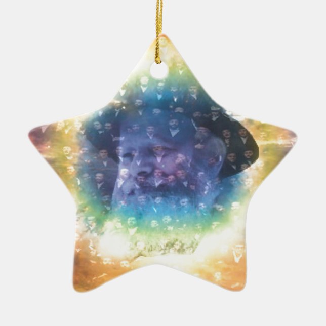 Ornement En Céramique Rebbe (Devant)