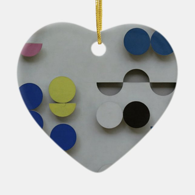 Ornement En Céramique Rectangulaire de soulagement par Sophie (Devant)