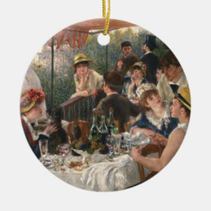 Ornement En Céramique Renoir French Luncheon Booking Party