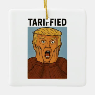 Ornement En Céramique Résistance Tarrifiée Je Me Trouve Avec Des Pingoui