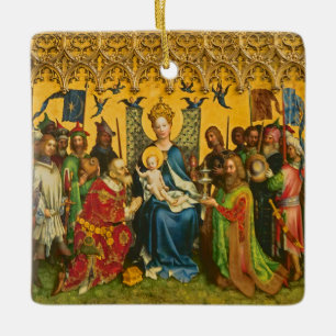 Ornement En Céramique Retable ~ Chapelle de la Vierge ~ Cathédrale de Co