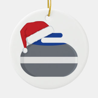 Ornement En Céramique Roches de Noël courbant l'ornement