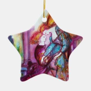 Ornement En Céramique ROMEO ET JULIET Romantique Saint Valentin