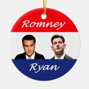 Ornement En Céramique Romney Ryan rétro