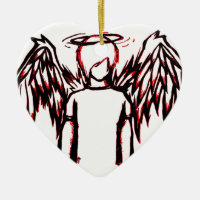 Rouge tombé d'ange