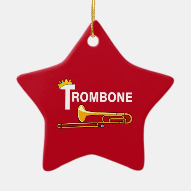 Ornement En Céramique Royal Trombone (Devant)