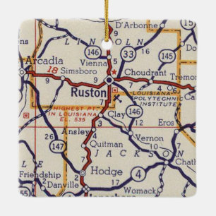 Ornement En Céramique Ruston LA