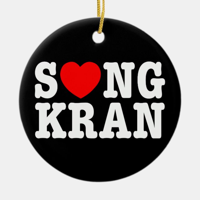 Ornement En Céramique S NGKRAN ~ Heart (Devant)