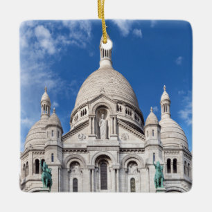 Ornement En Céramique Sacré Coeur sur Montmartre - Paris, France