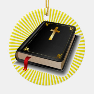 Ornement En Céramique Sainte Bible - SRF