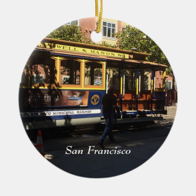 Ornement En Céramique San Francisco (Devant)