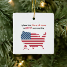 Sang de Jésus pour Couvrir Notre Pays - carré, 