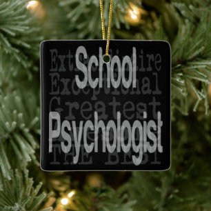 Ornement En Céramique Saut de psychologue