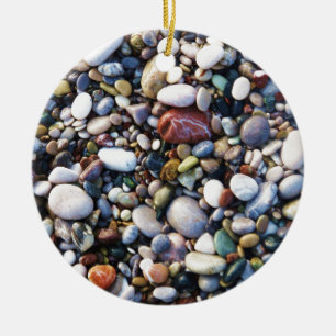 Ornement En Céramique Sea Pebbles Beach Styles Rhodes Grèce