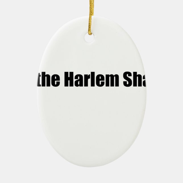 Ornement En Céramique Secousse de Harlem ! (Devant)
