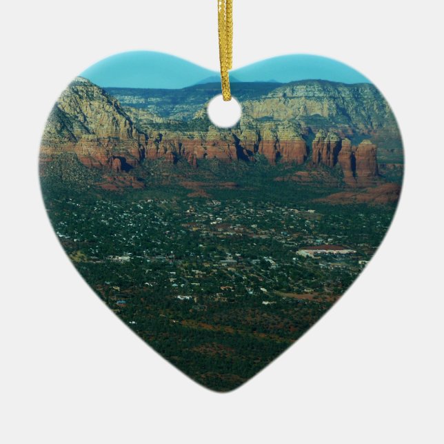 Ornement En Céramique Sedona et Coffee Pot Rock d'en haut (Devant)